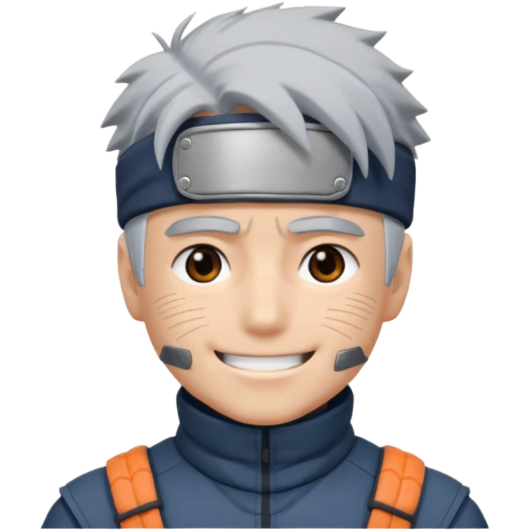 Kakashi from Naruto emoji