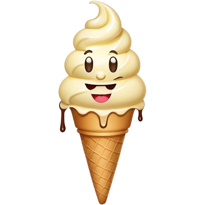 🍦😊 emoji