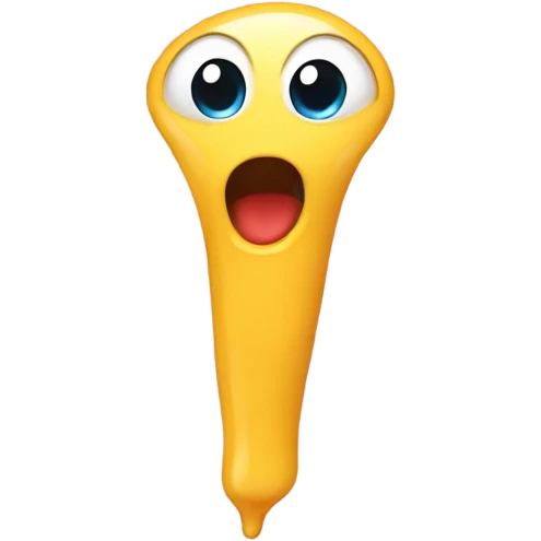 Yellow emoji sticking younger out drooling emoji