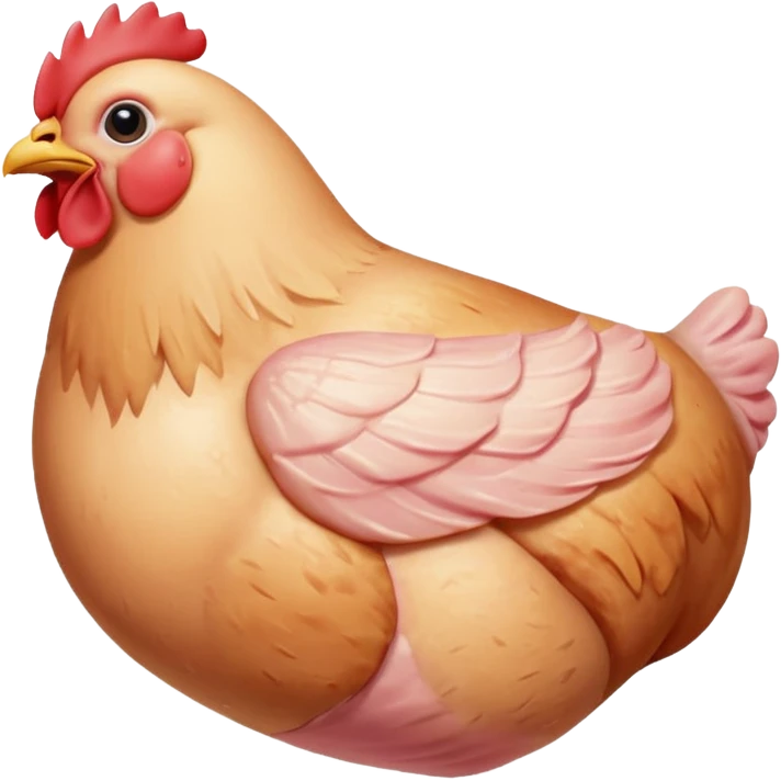 Chicken breast, raw emoji