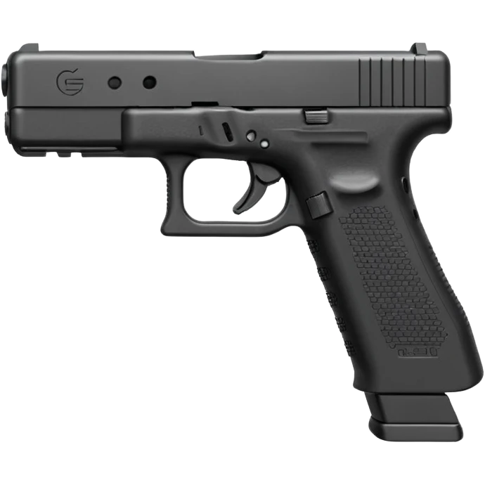 Glock 17 with an extended magazine emoji