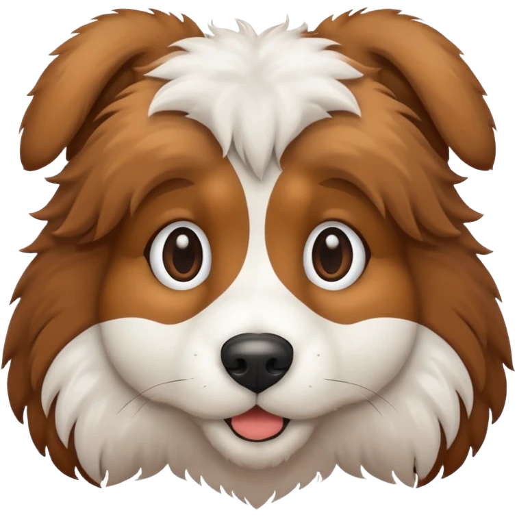 long fur dog emoji