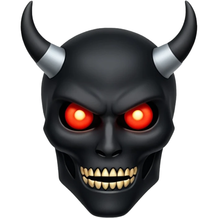 Cruz satanica emoji