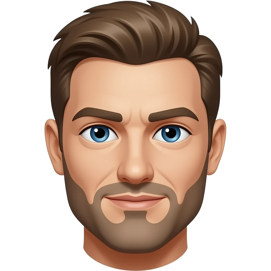 A small, high-detail Discord emoji of a confident hockey-themed emoji face named “Codelock.” Expression calm, calculated expression with a slight smirk—projecting authority, intelligence, and control. emoji