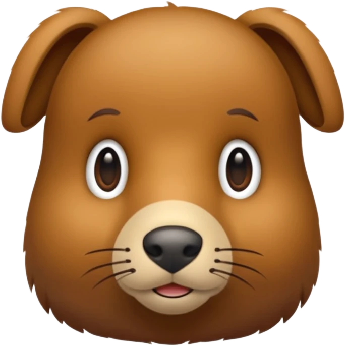 Cylidrical shape animal  emoji