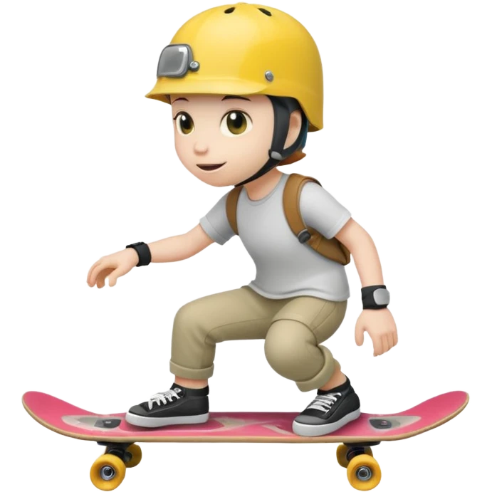 NoDinosaur on a skateboard emoji