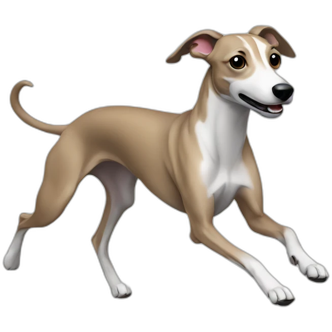 running whippet emoji
