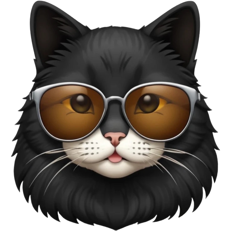 Cat wearing sunglasses emoji