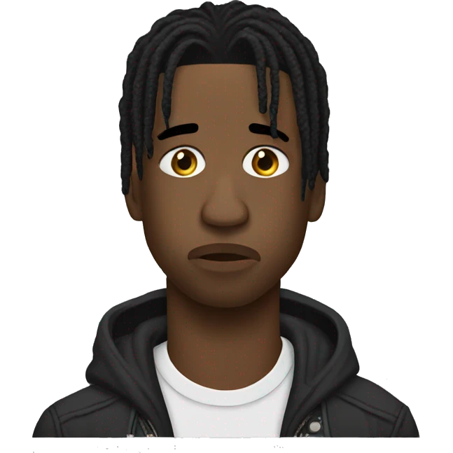 Travis scott triste emoji