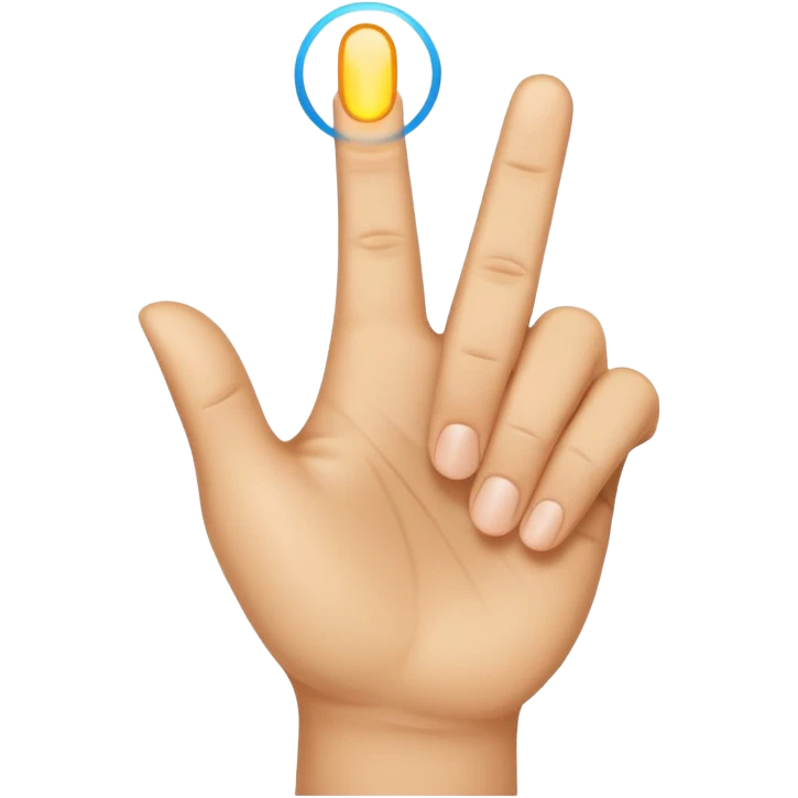 Flip off emoji