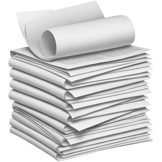 Pile of papers emoji