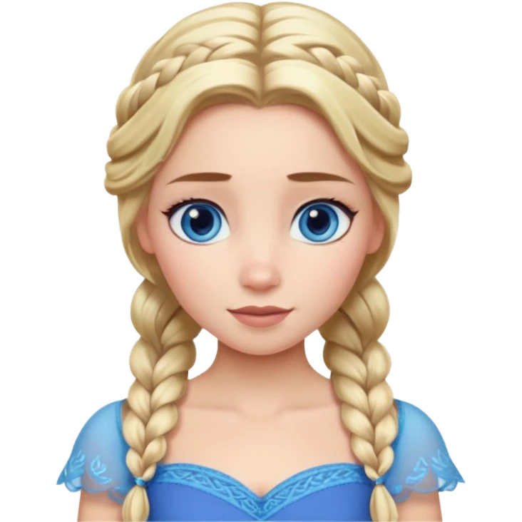 elsa Princess emoji