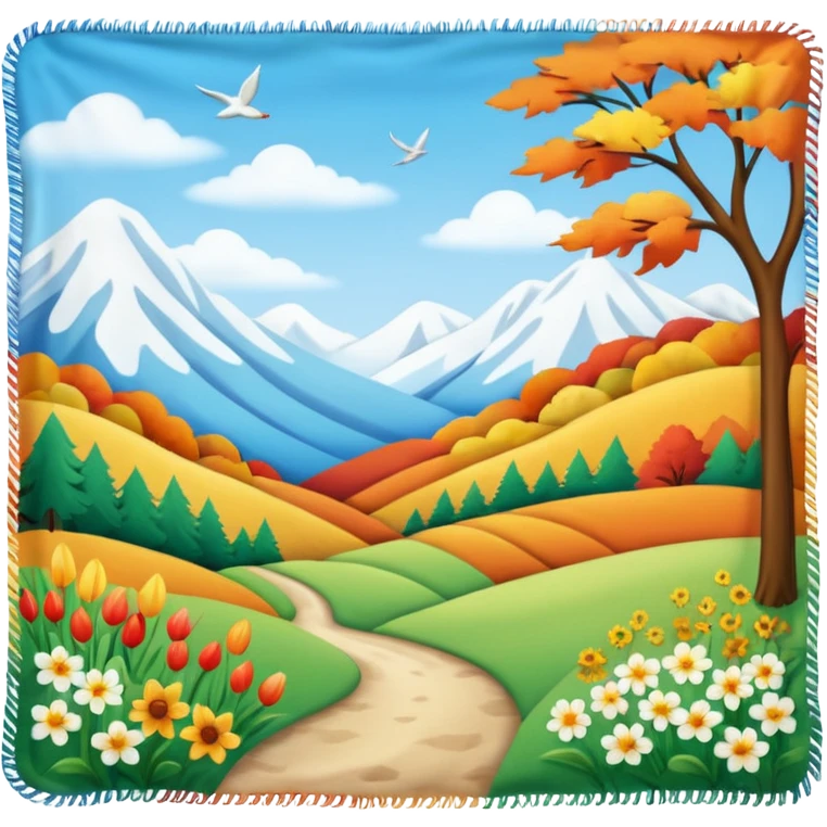 Four Seasons Blanket emoji