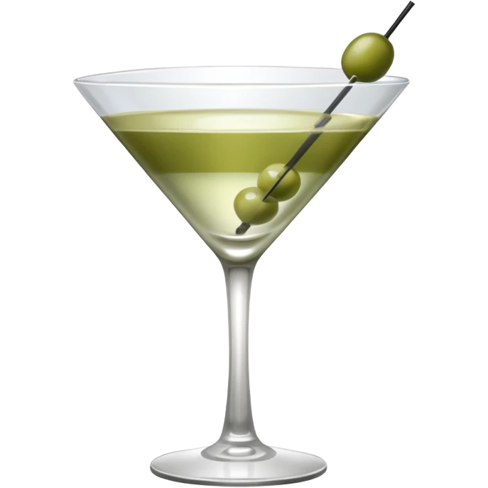 frothy martini emoji