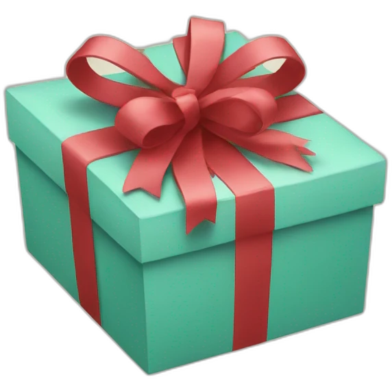 Gift tag emoji