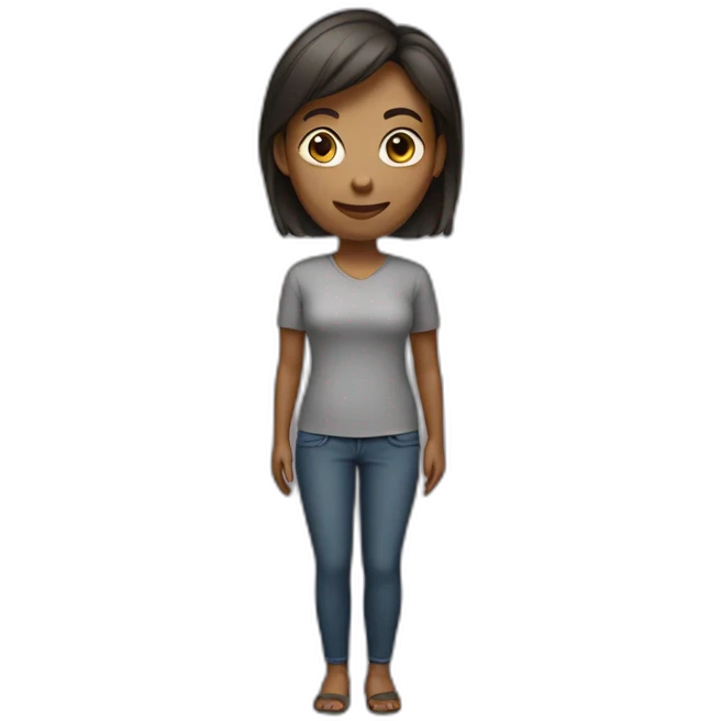 woman standing emoji