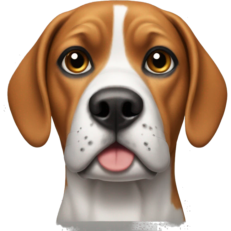 beagle boxer dog  emoji