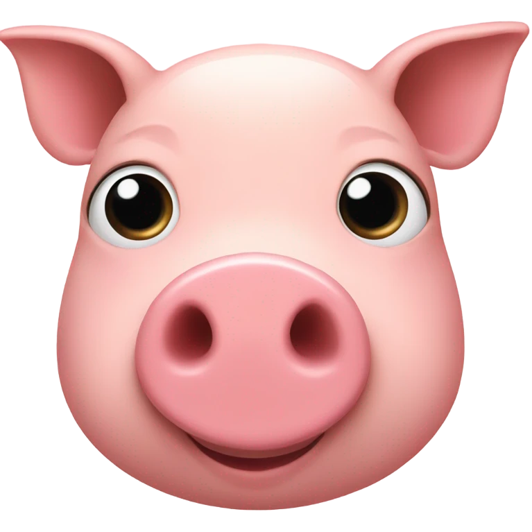 pig face emoji