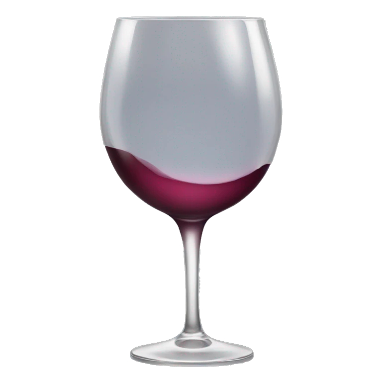 Wine glass emoji