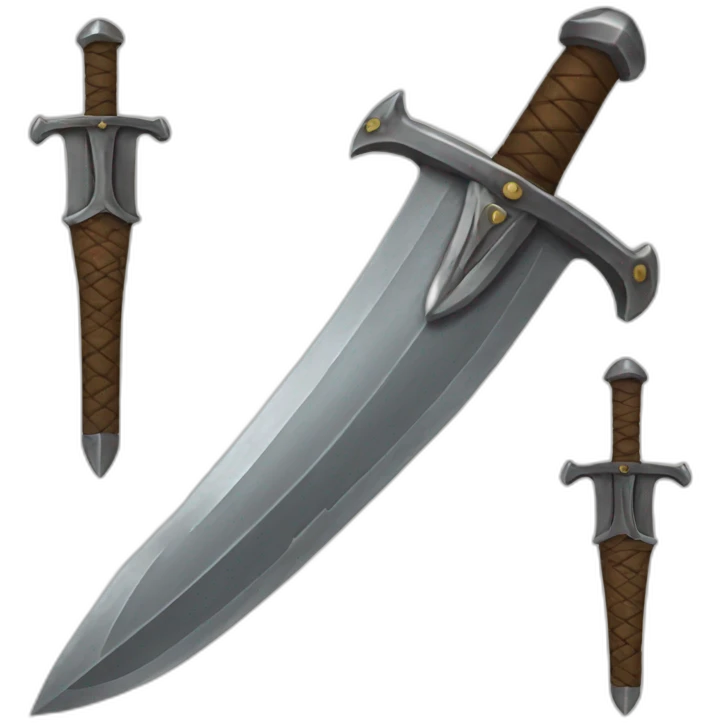 iron sword emoji