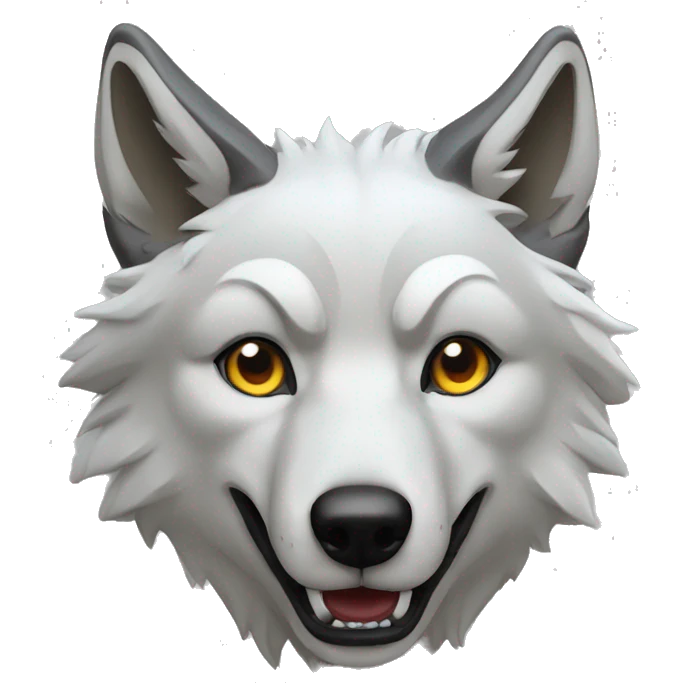 lachender Wolf emoji