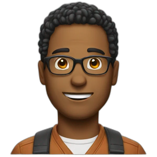 YOU (nerd) emoji