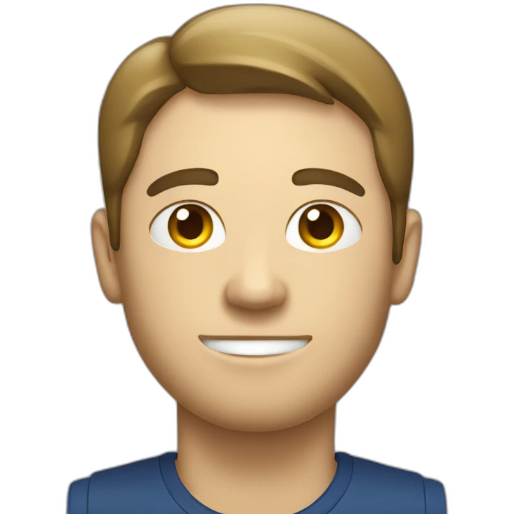 male trading the forex market emoji