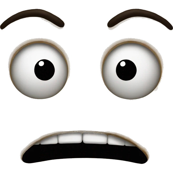 Disgust face emoji