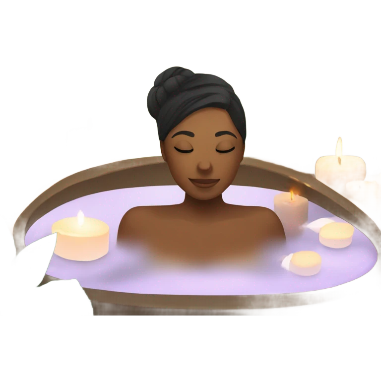 Spa time emoji