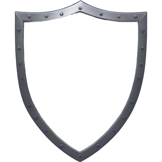 create modern purple 
shield emoji