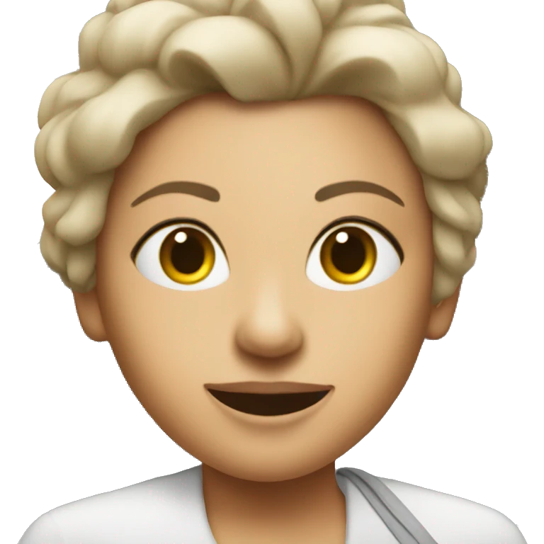 Mama on a jet emoji