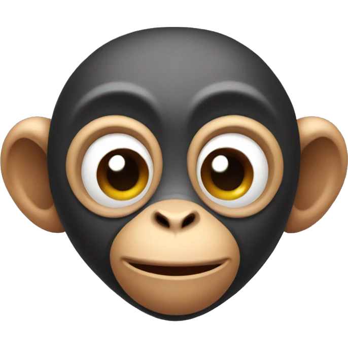 Heart eye monkey emoji