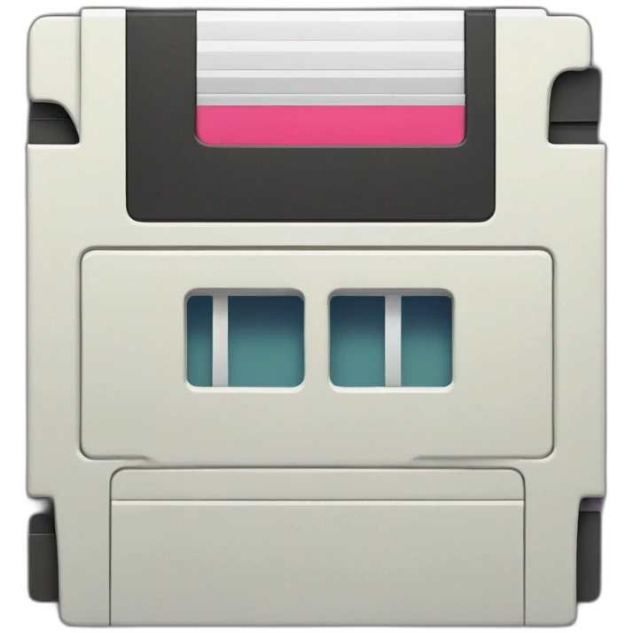 sick retro floppy disk emoji