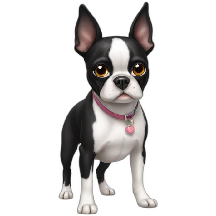 boston terrier emoji