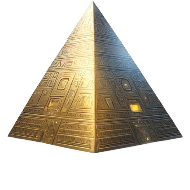 alien pyramid emoji