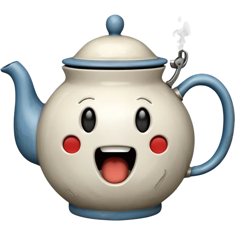 Screaming Teapot
 emoji
