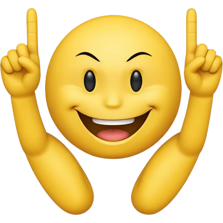 Smiley face with a attitude face and flipping his middle fingers of both hands and both feets emoji