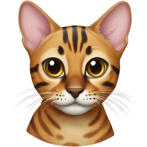 bengal cat emoji