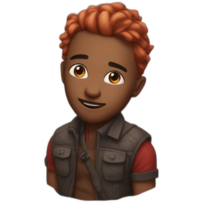 Wade mixed with ember emoji