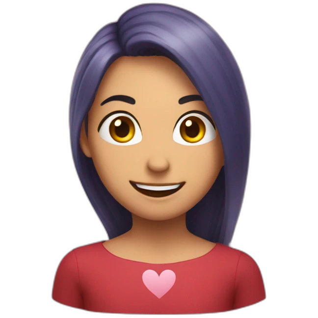 Corazón feliz emoji
