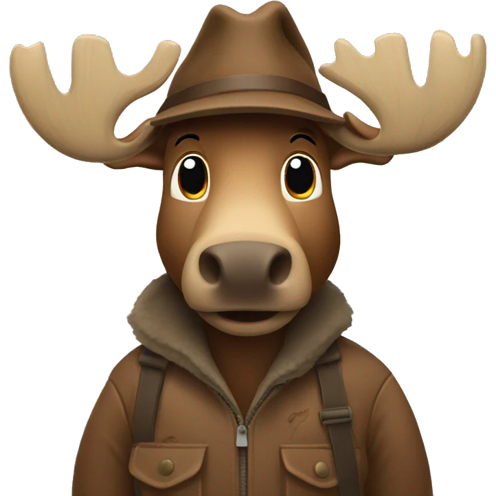 Canadian moose emoji