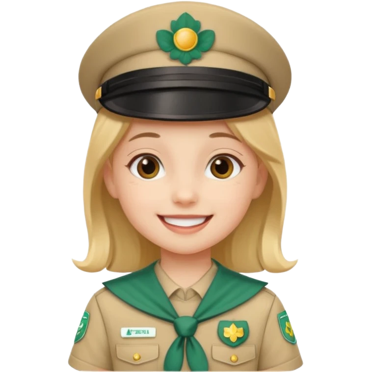scout girl little emoji