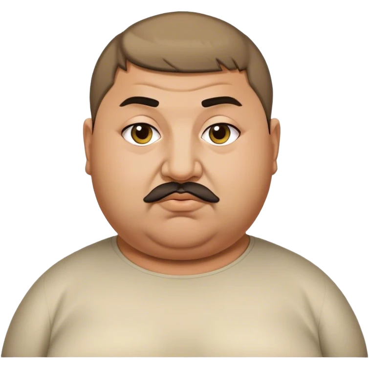 Fat Armenian oligarch with bowlcut emoji
