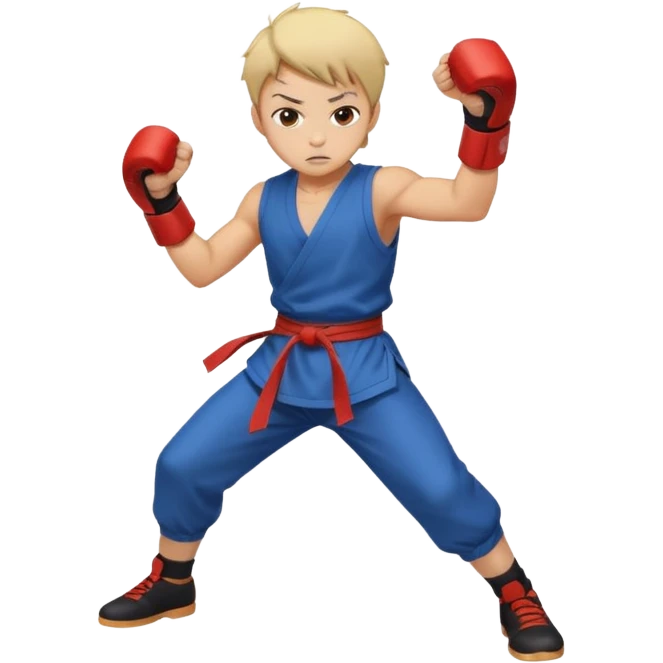 1 vs 100 fight anime Style boy emoji