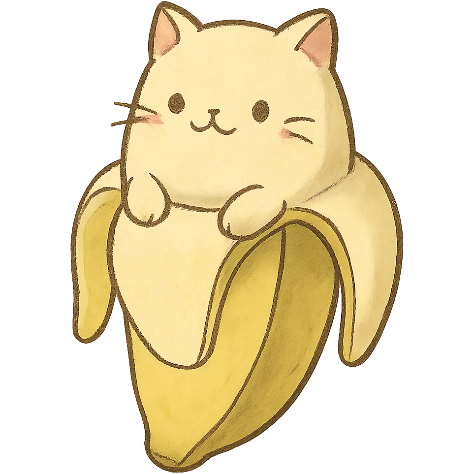 banana cat emoji