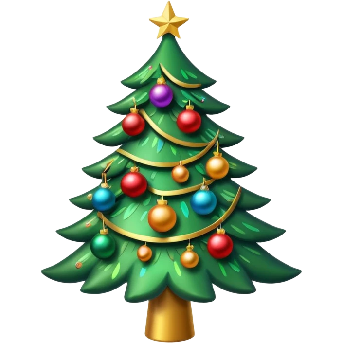 Christmas tree emoji