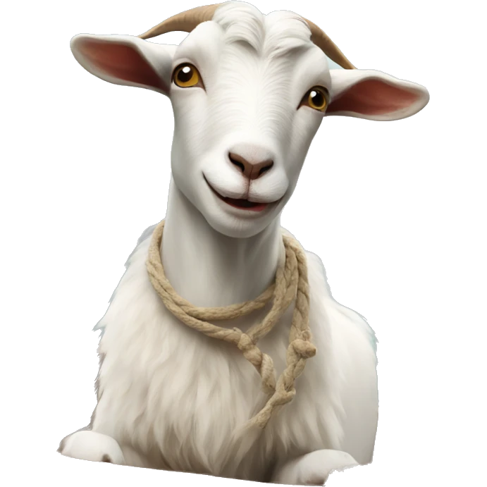 Goat on a boat  emoji