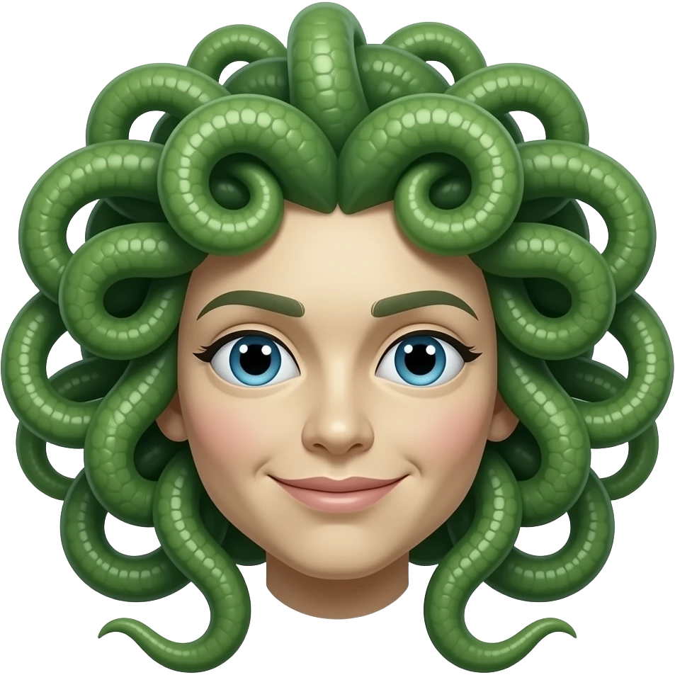 Make me a medusa emoji emoji
