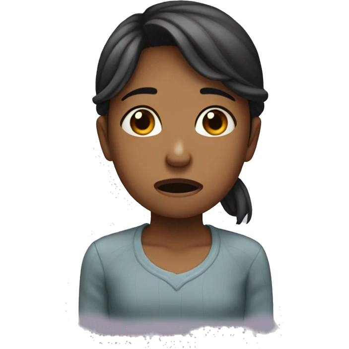 girl crying  emoji