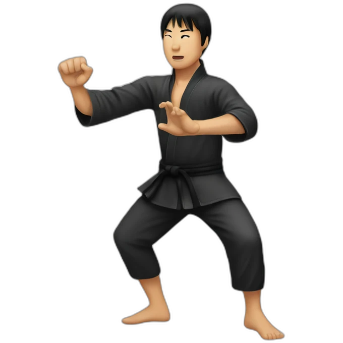 wing chun kung fu emoji